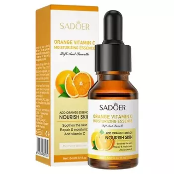 SADOER Эссенция для лица увлажняющая с апельсином и витамином С 15.0