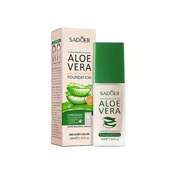 SADOER Консилер для макияжа с экстрактом алоэ вера