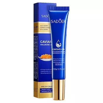 SADOER Крем для кожи вокруг глаз антивозрастной с экстрактом красной икры