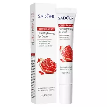 SADOER Крем для кожи вокруг глаз подтягивающий и увлажняющий с экстрактом граната 20.0