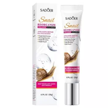 SADOER Крем для кожи вокруг глаз с улиточным восстанавливающим коллагеном 20.0