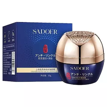 SADOER Крем для лица против морщин с пептидами и коллагеном