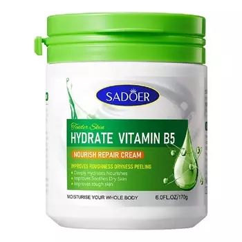 SADOER Крем для лица увлажняющий с витамином В5