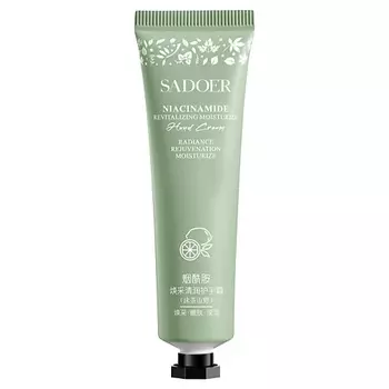 SADOER Крем для рук Горный матча восстанавливающий с ниацинамидом