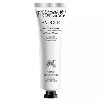 SADOER Крем для рук Холодный кедр восстанавливающий с ниацинамидом