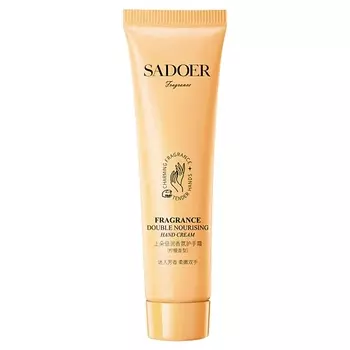 SADOER Крем для рук парфюмированный увлажняющий и питательный с экстрактом лимона