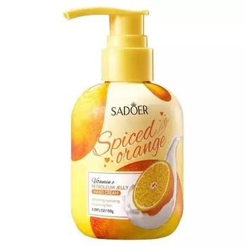 SADOER Крем для рук питательный с вазелином и экстрактом апельсина