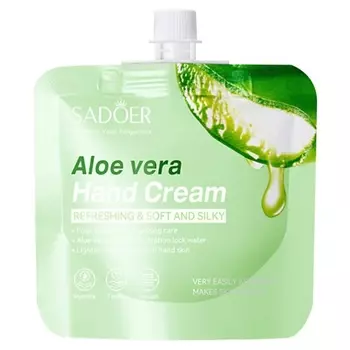 SADOER Крем для рук подтягивающий с алоэ вера 30.0