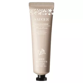 SADOER Крем для рук Santal восстанавливающий и увлажняющий с ниацинамидом