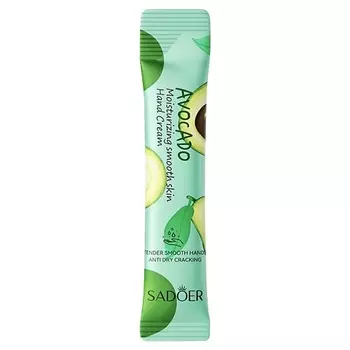 SADOER Крем для рук увлажняющий и разглаживающий с экстрактом авокадо