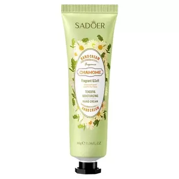 SADOER Крем для рук увлажняющий и смягчающий с экстрактом ромашки 30.0