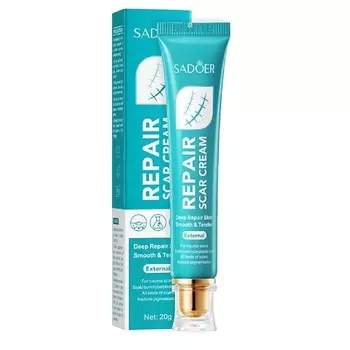 SADOER Крем для заживления шрамов восстанавливающий с экстрактом центеллы