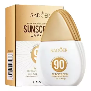 SADOER Крем солнцезащитный SPF90+