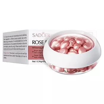 SADOER Лосьон для лица осветляющий с эссенцией розы и коллагеном