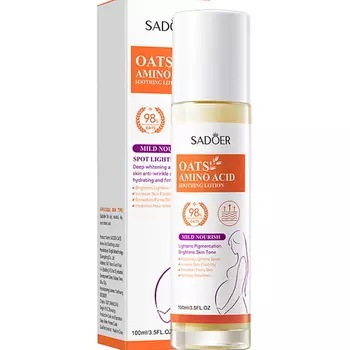 SADOER Лосьон для лица успокаивающий с экстрактом овса и аминокислотами