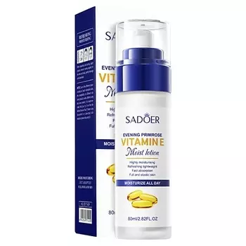SADOER Лосьон для лица увлажняющий с маслом примулы вечерней и витамином Е