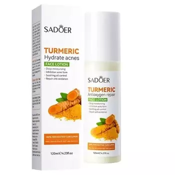 SADOER Лосьон для лица восстанавливающий с антиоксидантами из куркумы 120.0