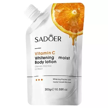 SADOER Лосьон для тела осветляющий с экстрактом апельсина и витамином С