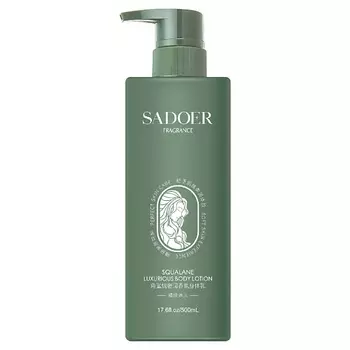 SADOER Лосьон для тела парфюмированный Оранжево зеленая весна со скваланом