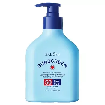 SADOER Лосьон SPF50+ PA+++ осветляющий и увлажняющий водостойкий
