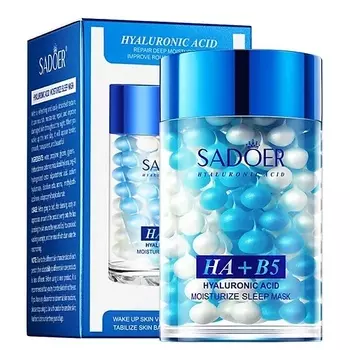 SADOER Маска для лица гелевая ночная увлажняющая с гиалуроновой кислотой 120.0