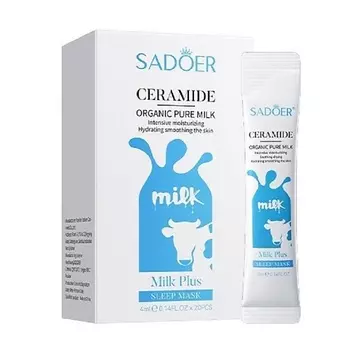 SADOER Маска для лица ночная увлажняющая с керамидами и аминокислотами 20.0