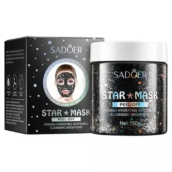 SADOER Маска-пленка для лица звездная отшелушивающая