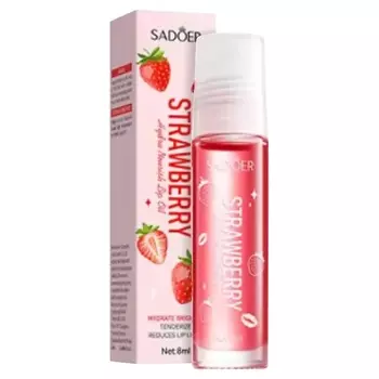 SADOER Масло для губ увлажняющее и питательное Клубника
