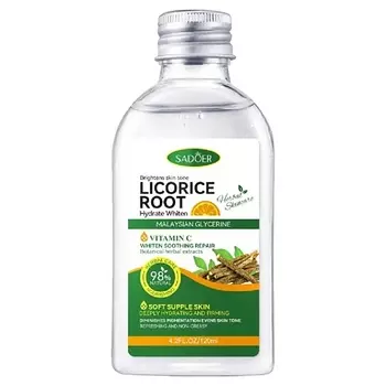 SADOER Масло для тела глицериновое с экстрактом корня солодки и витамином С