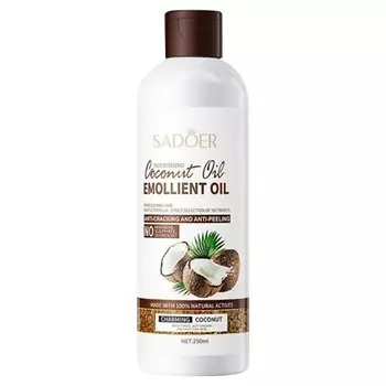 SADOER Масло для тела увлажняющее и питательное кокосовое 250.0