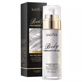SADOER Масло-хайлайтер для лица и тела