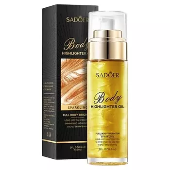 SADOER Масло-хайлайтер для лица и тела