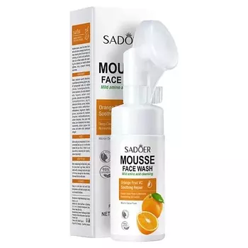 SADOER Мусс для умывания лица с экстрактом апельсина