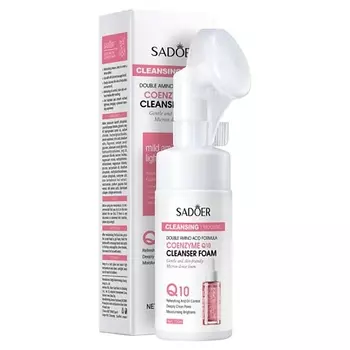 SADOER Мусс для умывания очищающий с коэнзимами