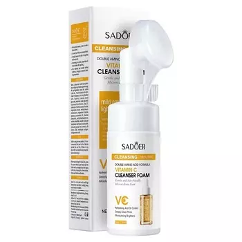 SADOER Мусс для умывания очищающий с витамином С