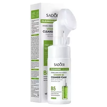 SADOER Мусс для умывания очищающий с витамином В5