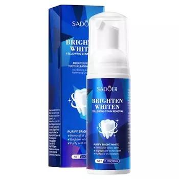 SADOER Мусс для зубов освежающий против желтизны
