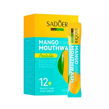 SADOER Освежающий ополаскиватель для полости рта со вкусом манго