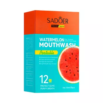 SADOER Освежающий ополаскиватель для полости рта со вкусом арбуза
