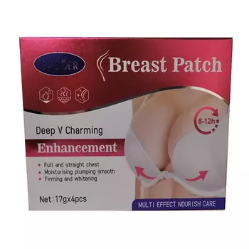 SADOER Патчи для груди укрепляющие и подтягивающие с экстрактом водорослей