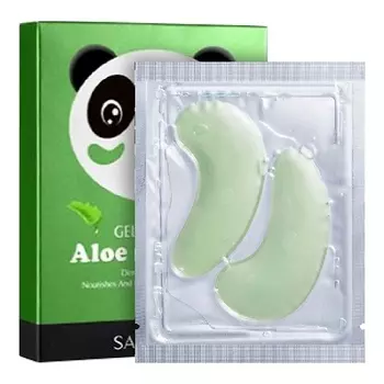 SADOER Патчи для области вокруг глаз увлаж. гелевые с алоэ и коллагеном