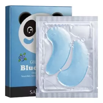 SADOER Патчи для области вокруг глаз увлажняющие гелевые с экстрактом черники