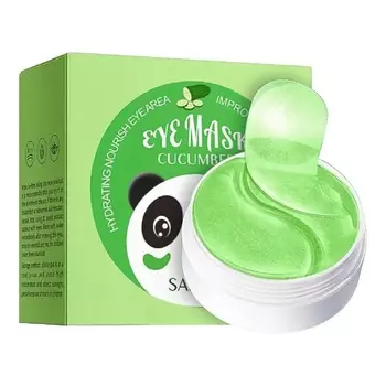 SADOER Патчи для области вокруг глаз увлажняющие с экстрактом огурца