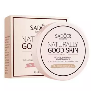 SADOER Пудра для макияжа минеральная рассыпчатая