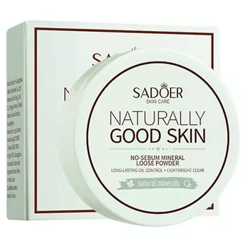 SADOER Пудра для макияжа минеральная рассыпчатая