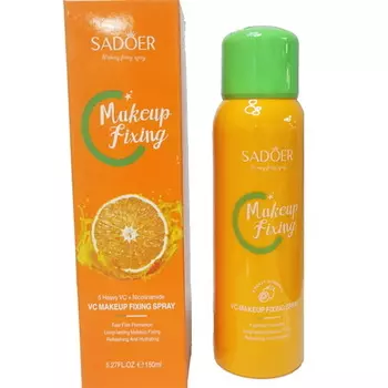 SADOER Спрей для фиксации макияжа 5 витаминов осветляющий с ниацинамидом