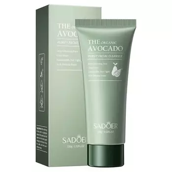 SADOER Средство для умывания органическое очищающее с экстрактом авокадо 100.0