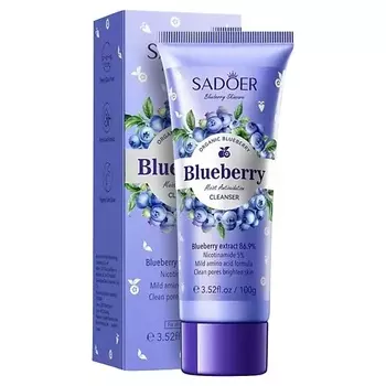 SADOER Средство для умывания с антиоксидантами и аминокислотами черники