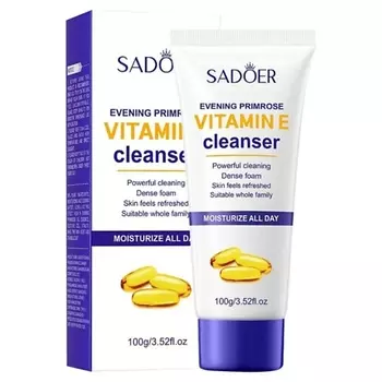 SADOER Средство для умывания с экстрактом примулы вечерней и витамином Е 100.0
