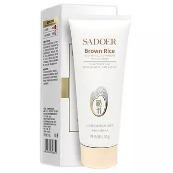 SADOER Средство для умывания восстанавл. на основе дрожжей коричневого риса